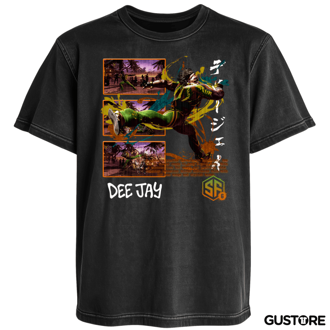 Polera desgastada SF6 Dee Jay 
