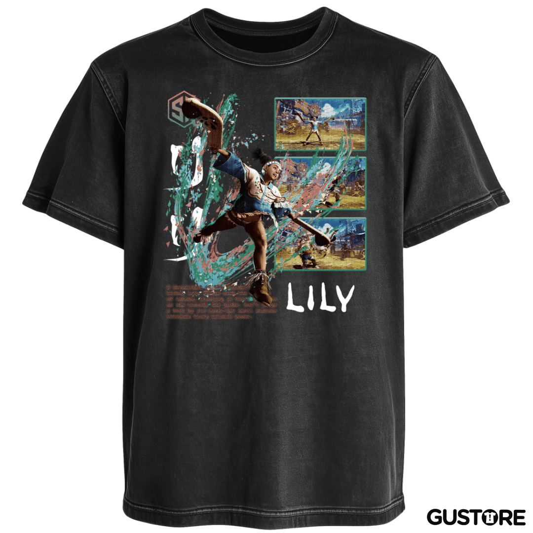 Polera desgastada SF6 Lily