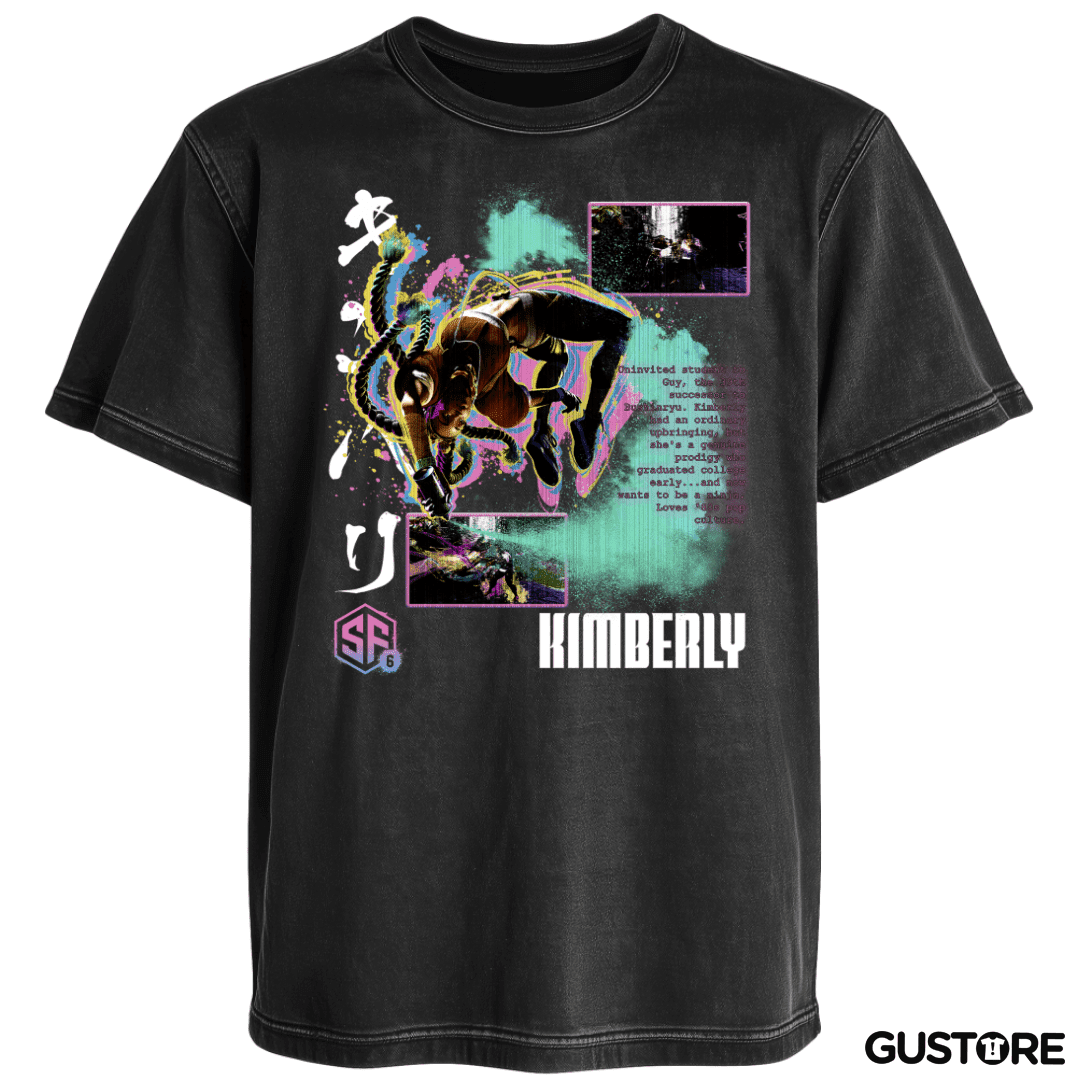 Polera desgastada SF6 Kimberly