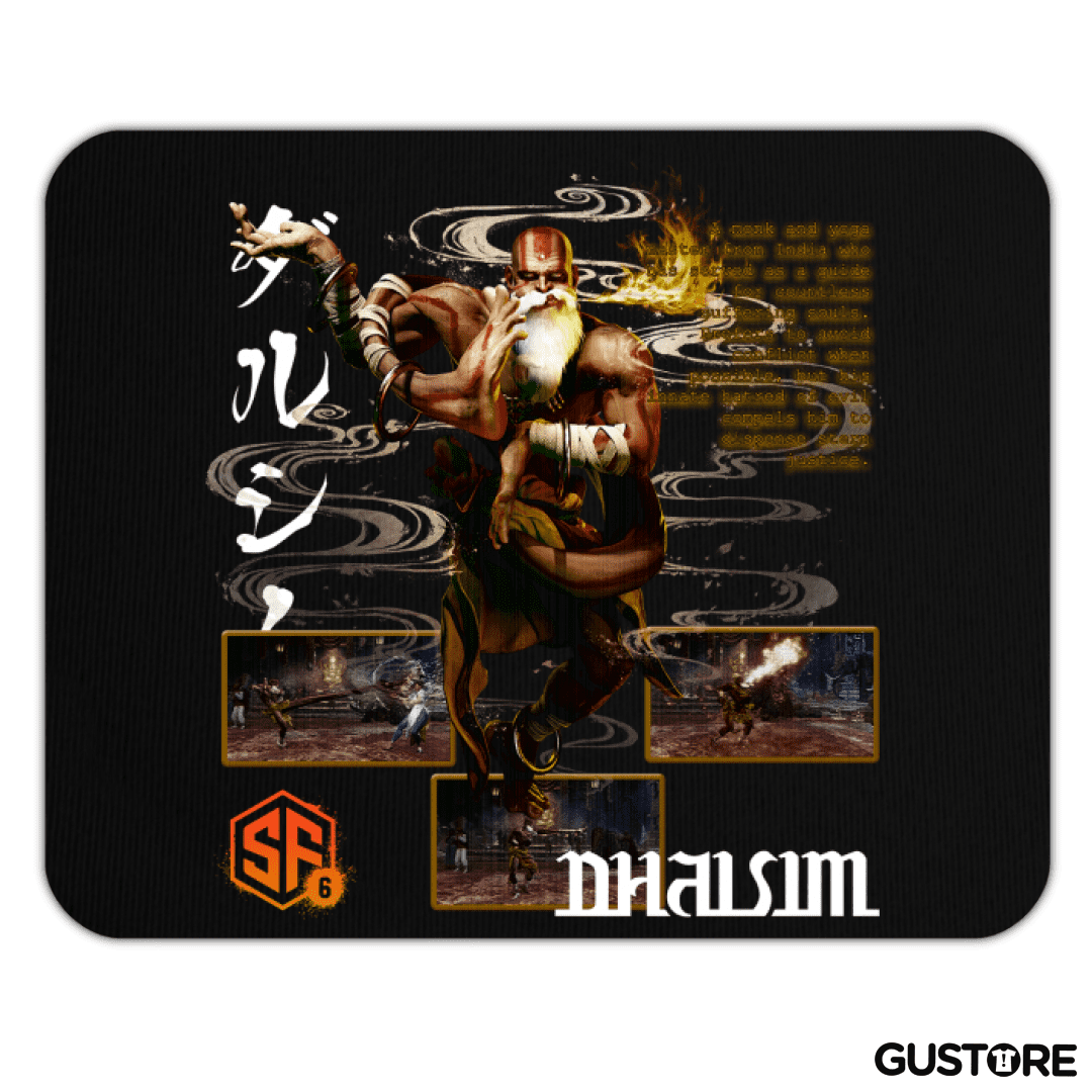 Mousepad SF6 Dhalsim