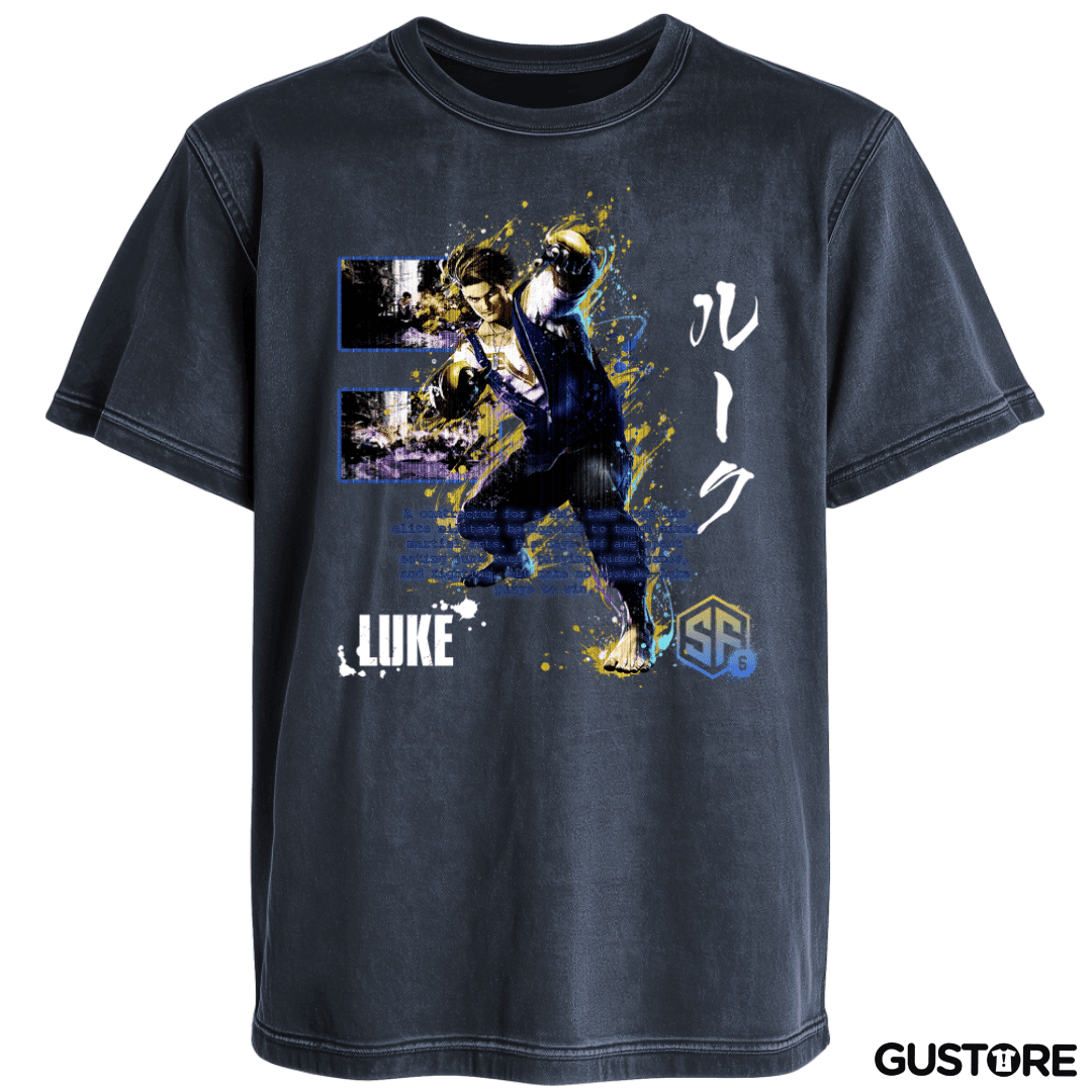 Polera desgastada SF6 Luke