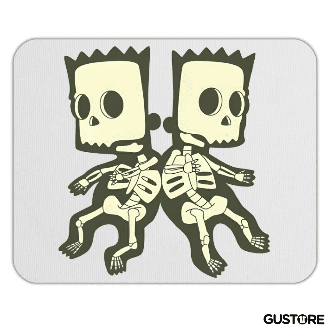 Mousepad Bart & Hugo