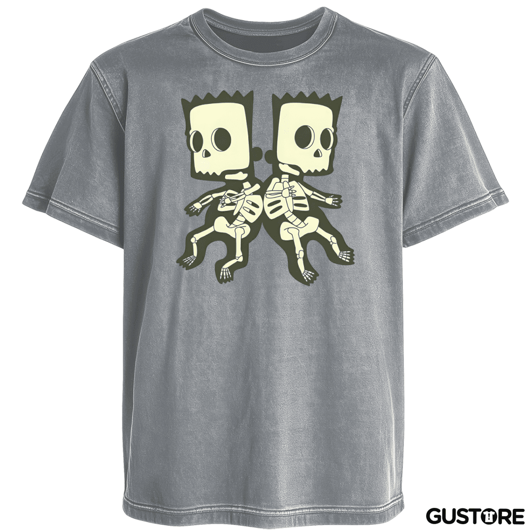 Polera desgastada Bart & Hugo