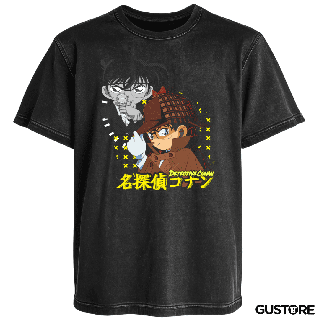 Polera desgastada Detective Conan