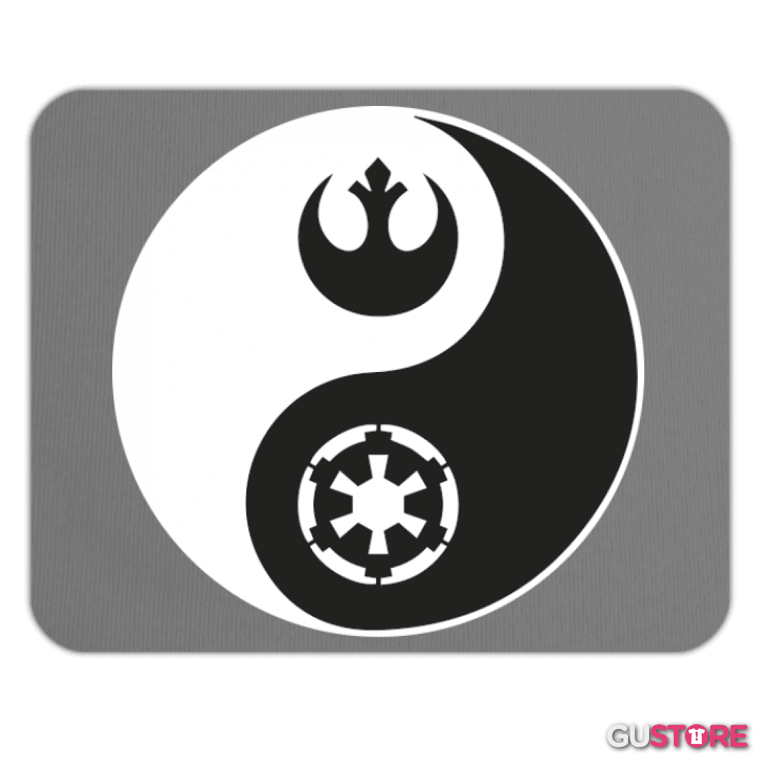Mousepad Ying yang Star wars