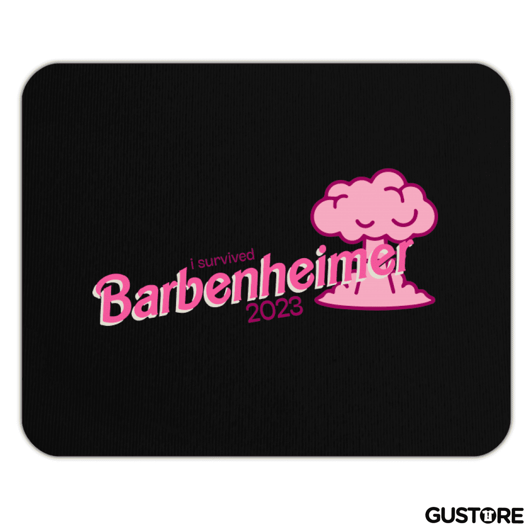 Mousepad I Survived Barbenheimer 2023