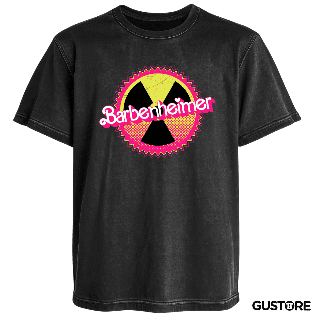 Polera desgastada Barbie Nuclear