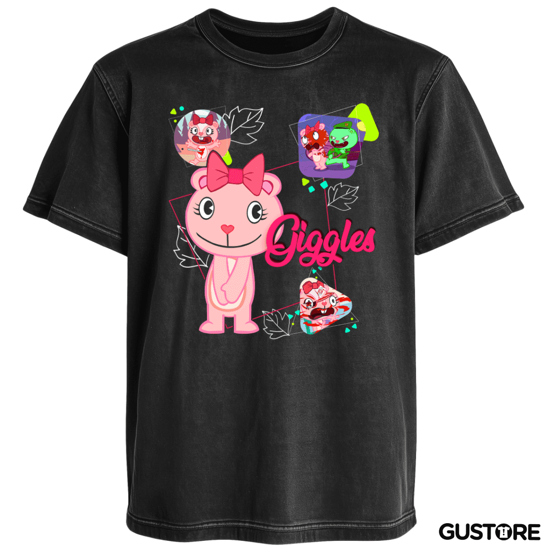 Polera desgastada Giggles