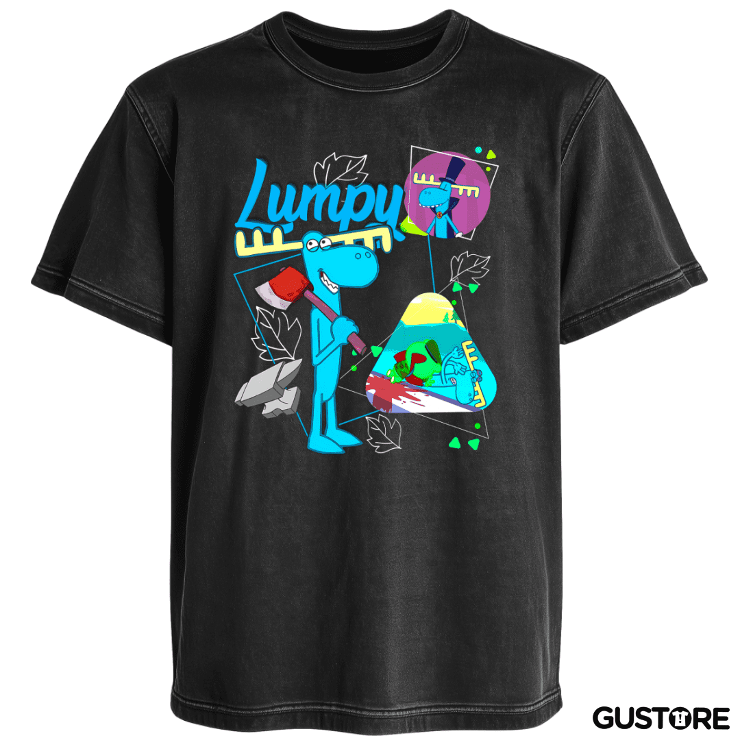 Polera desgastada Lumpy