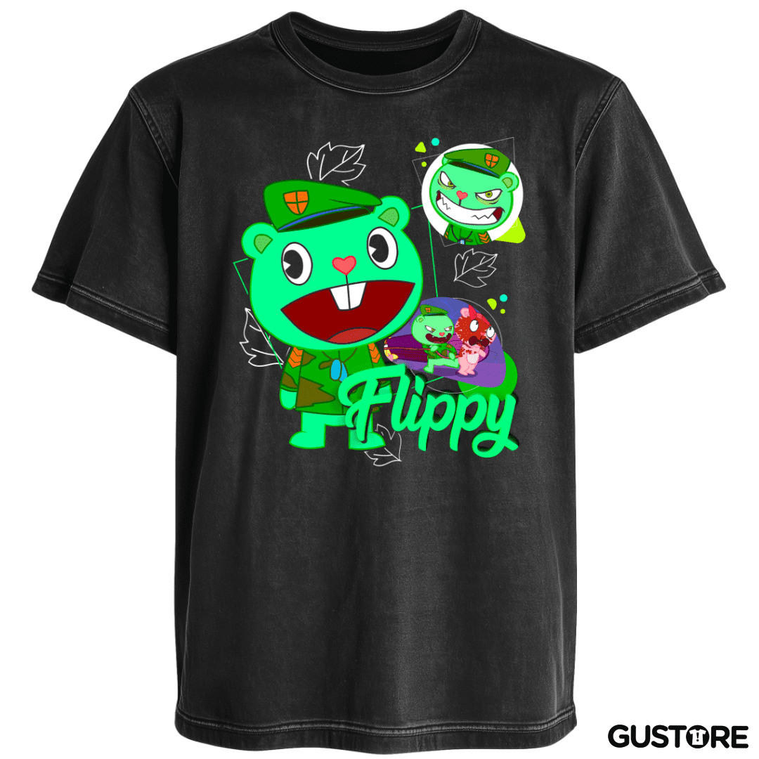 Polera desgastada Flippy