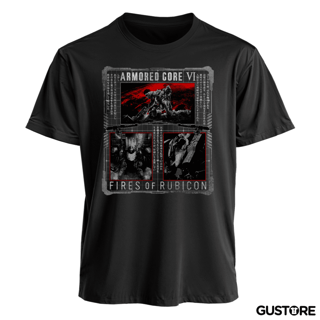 Polera Armored Core IV Fires of Rubicon