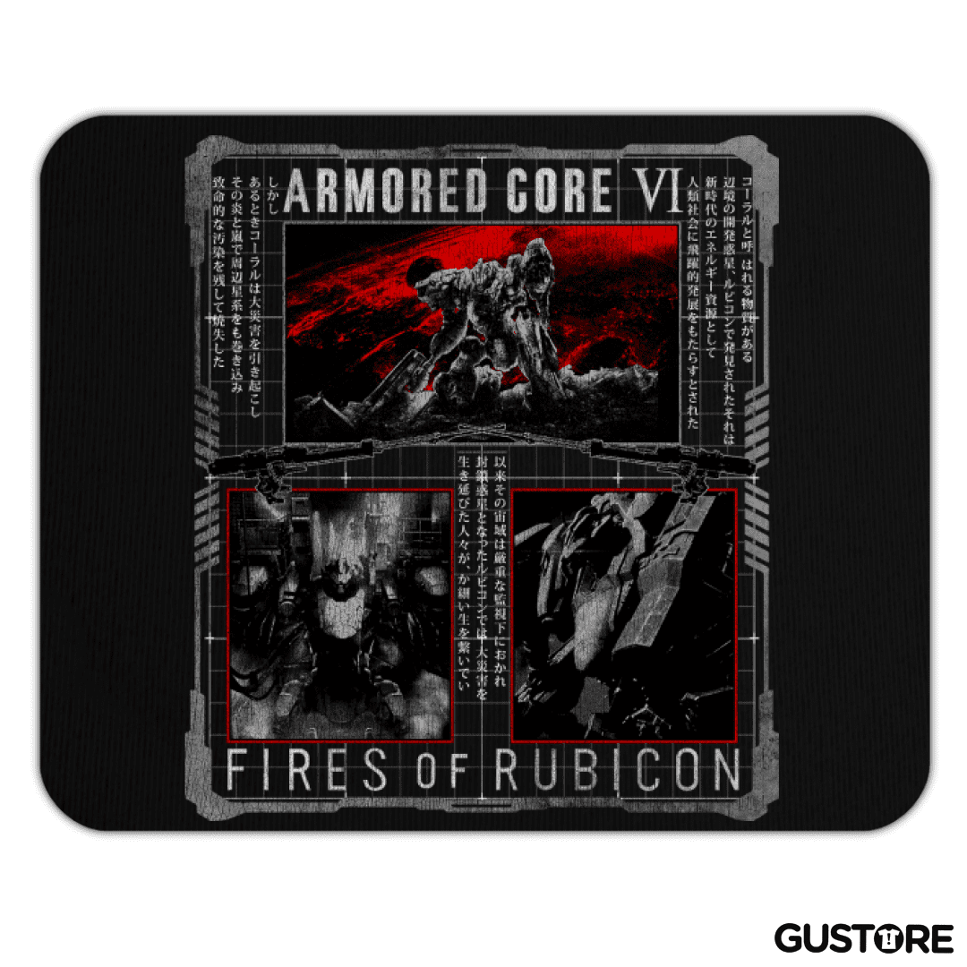 Mousepad Armored Core IV Fires of Rubicon