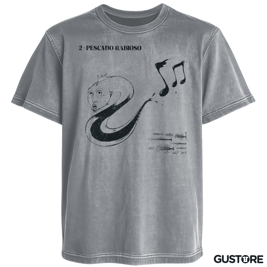 Polera desgastada 2 - Pescado Rabioso