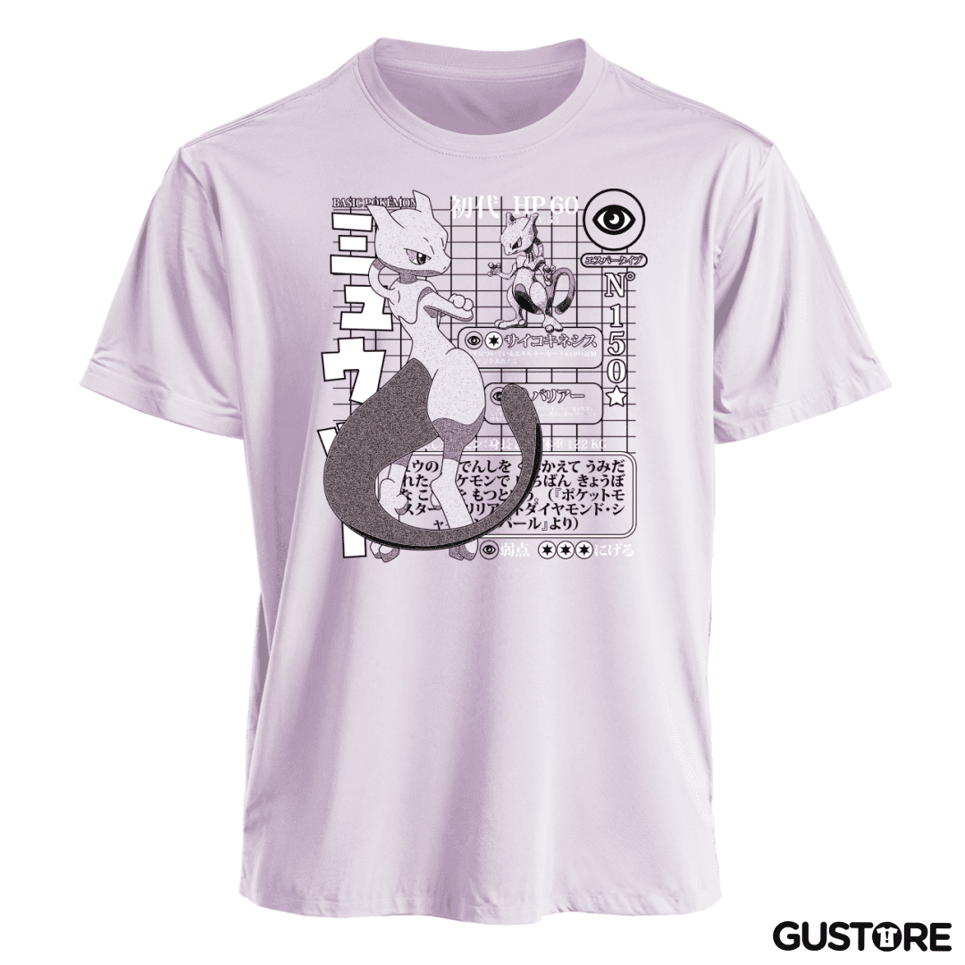 Polera PKM - Mewtwo 150
