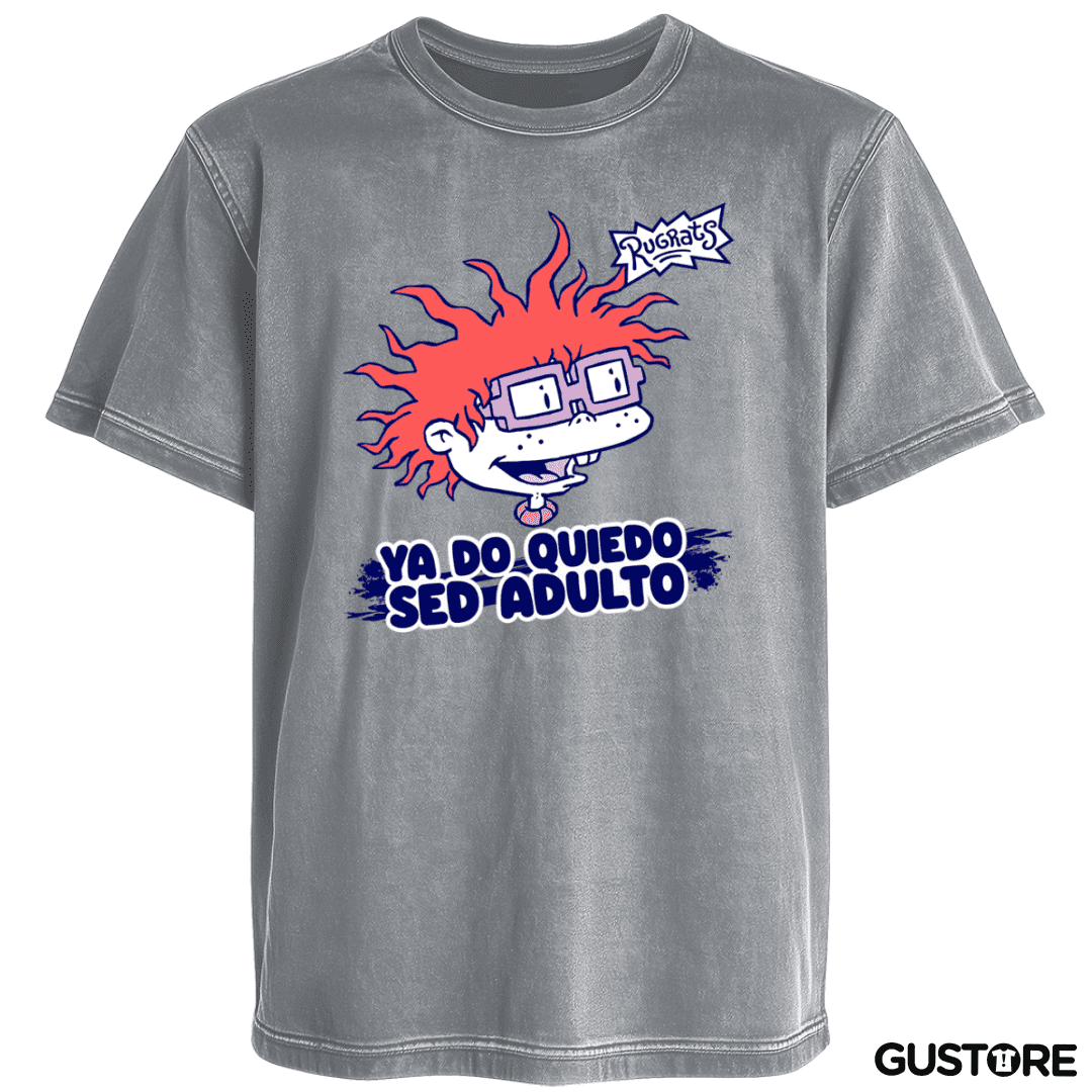 Polera desgastada Ya do quiedo sed adulto