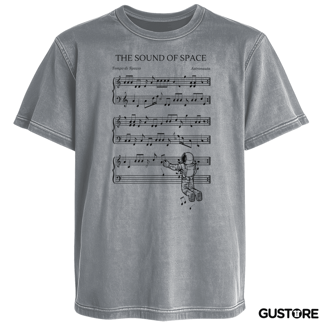 Polera desgastada Sonido del Espacio