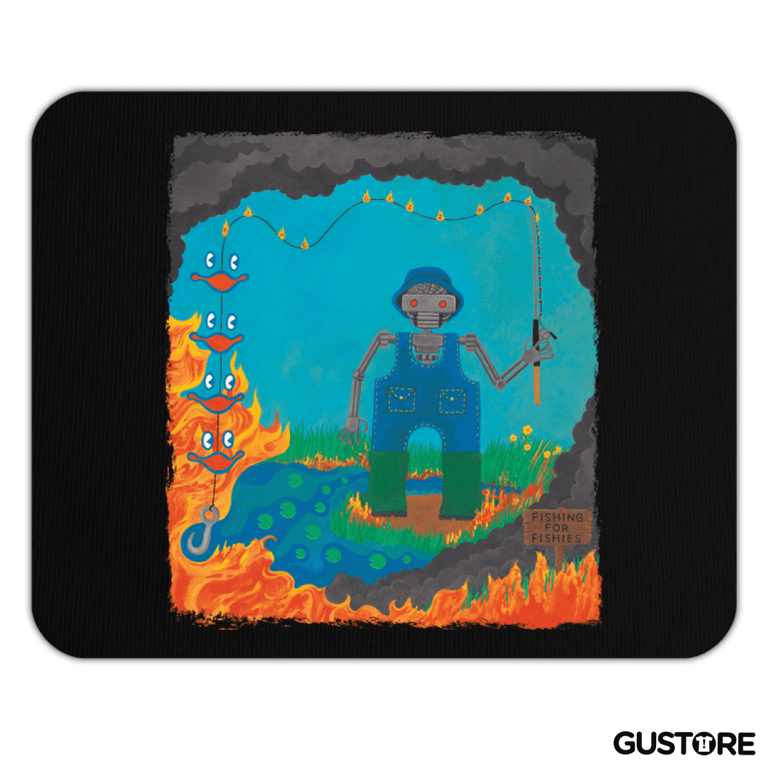 Mousepad Fishing for Fishies