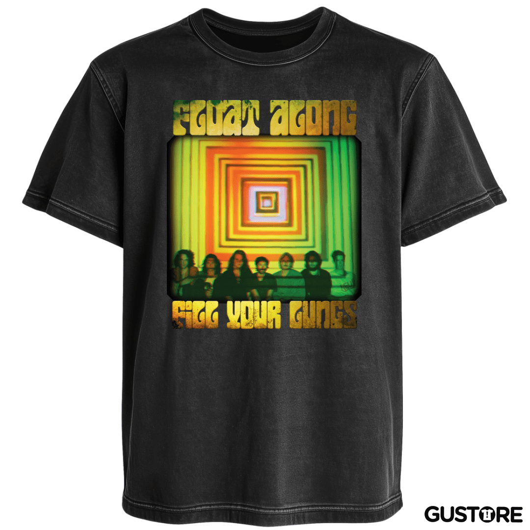 Polera desgastada Float Along Fill Your Lungs