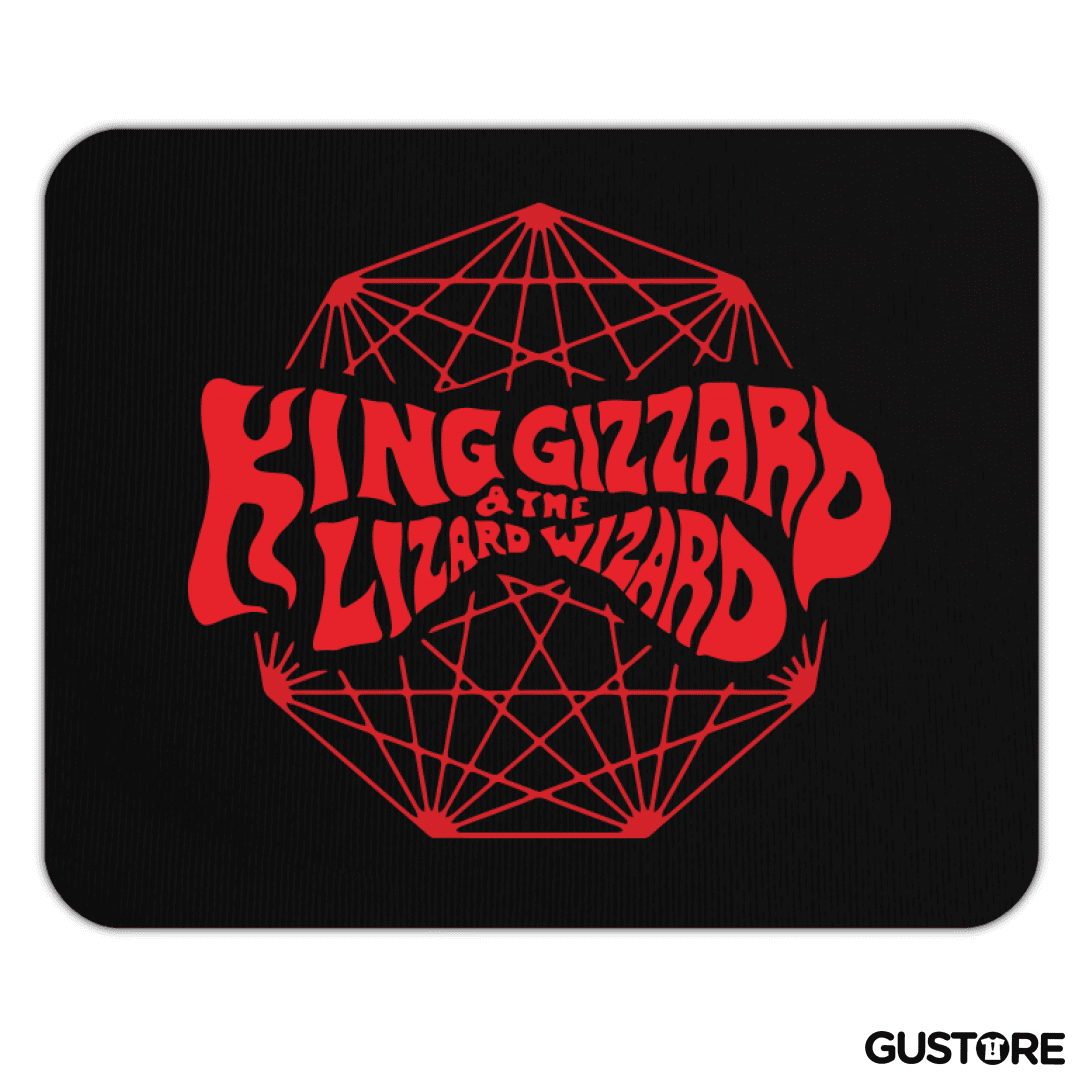 Mousepad King Gizzard and the Lizard Wizard Logo