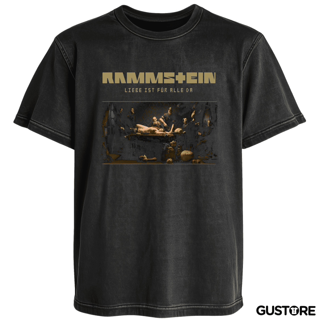 Polera desgastada Liebe Ist Fur Alle Da