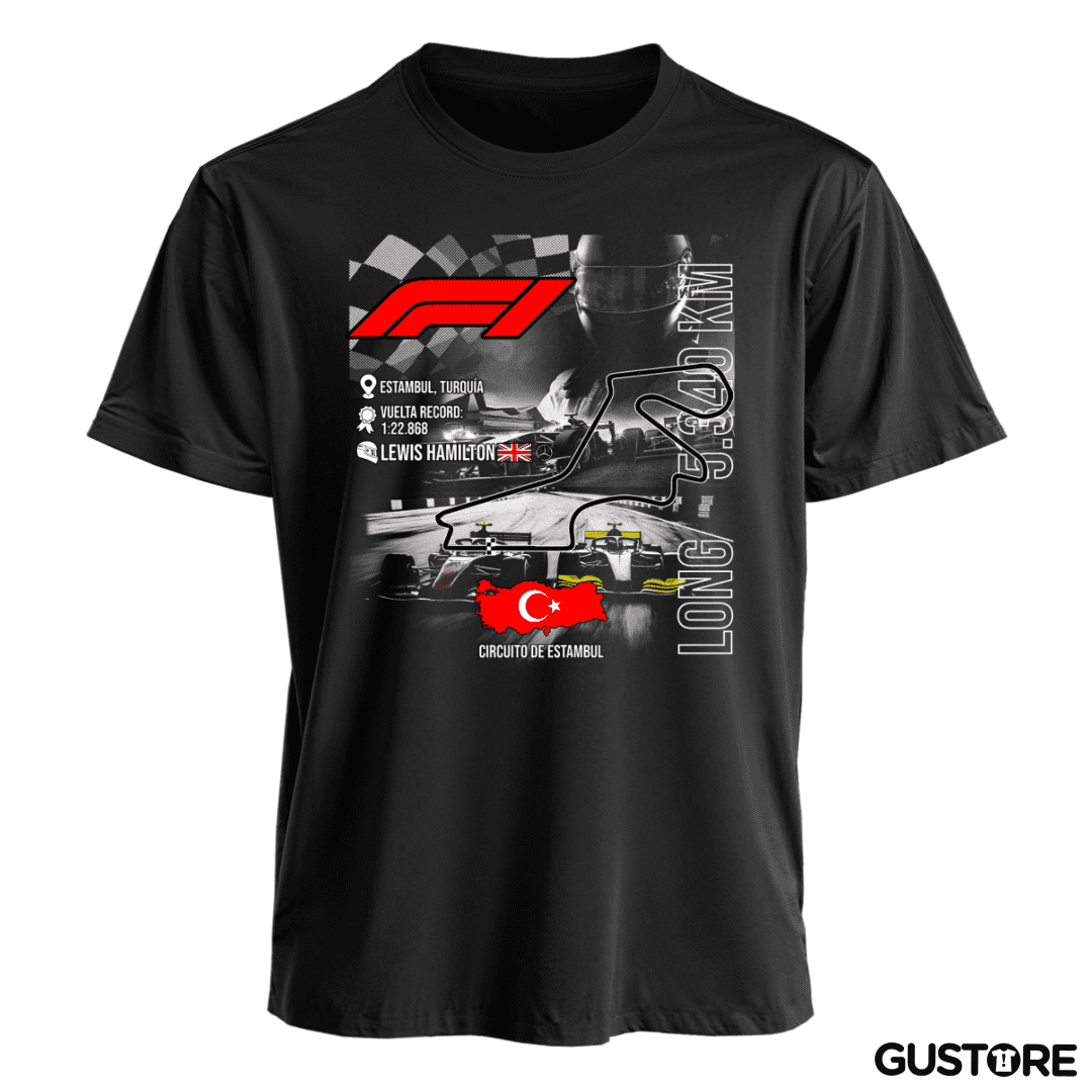 Polera F1 Circuito de Estambul