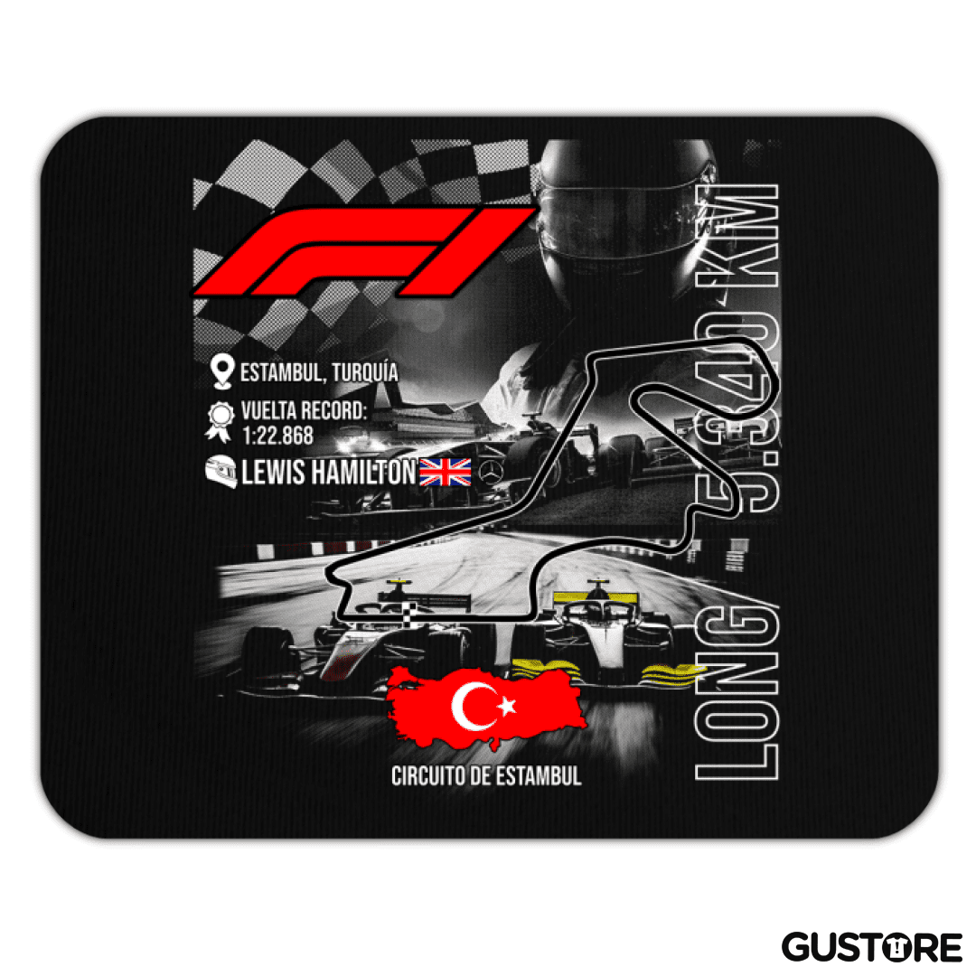 Mousepad F1 Circuito de Estambul
