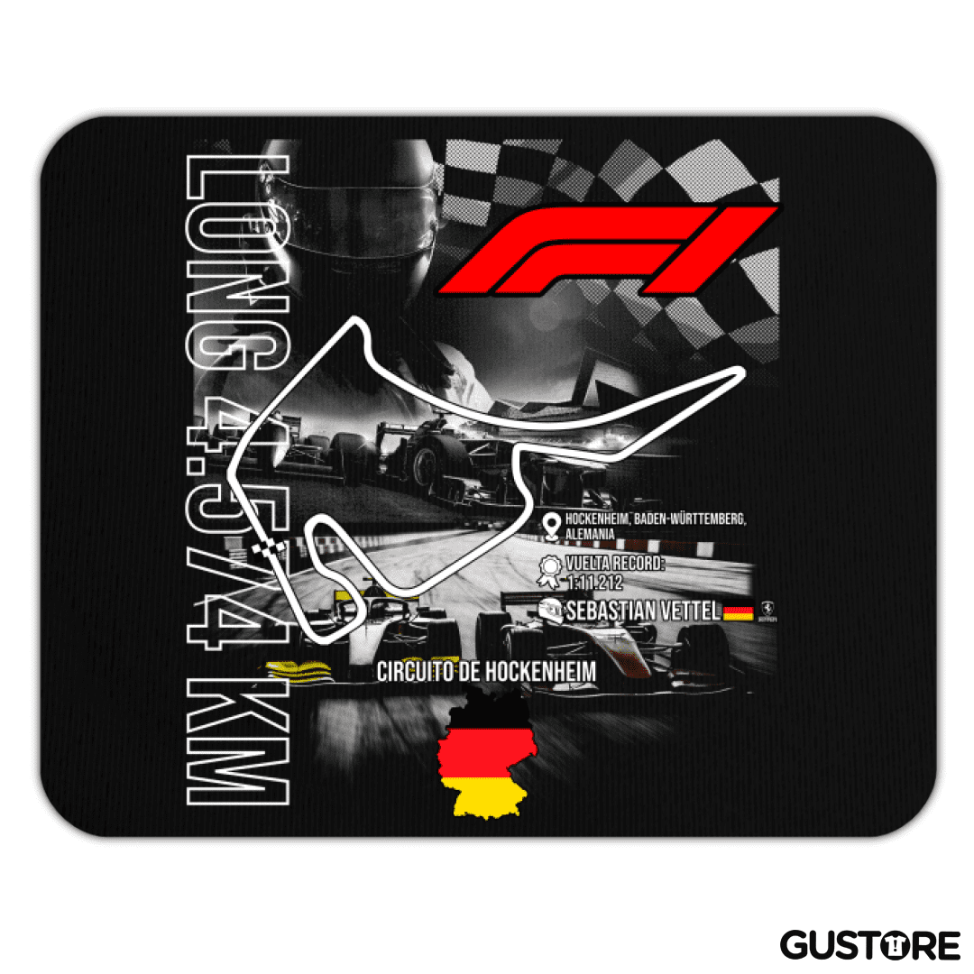 Mousepad F1 Circuito de Hockenheim