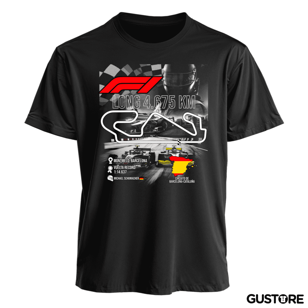 Polera F1 Circuito de Montmeló
