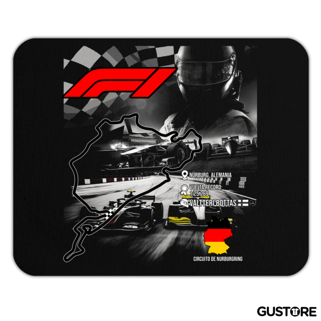 Mousepad F1 Circuito de Nurburgring 