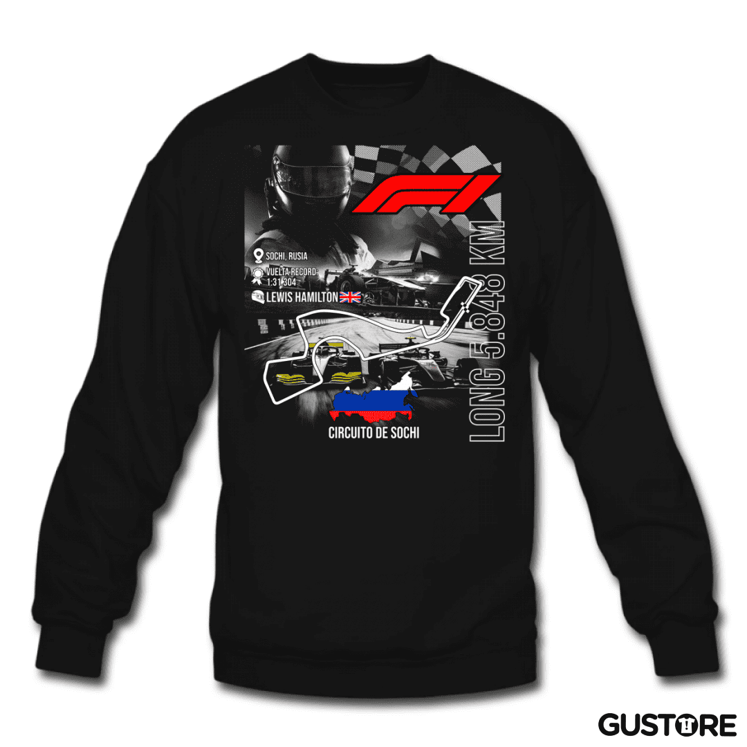 Poleron polo F1 Circuito de Sochi