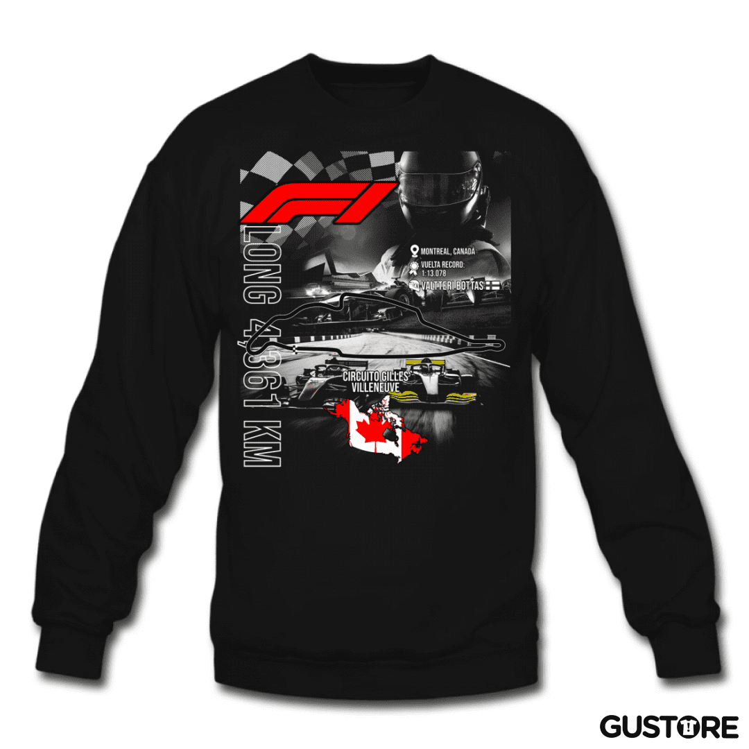 Poleron polo F1 Circuito de Gilles Villeneuve
