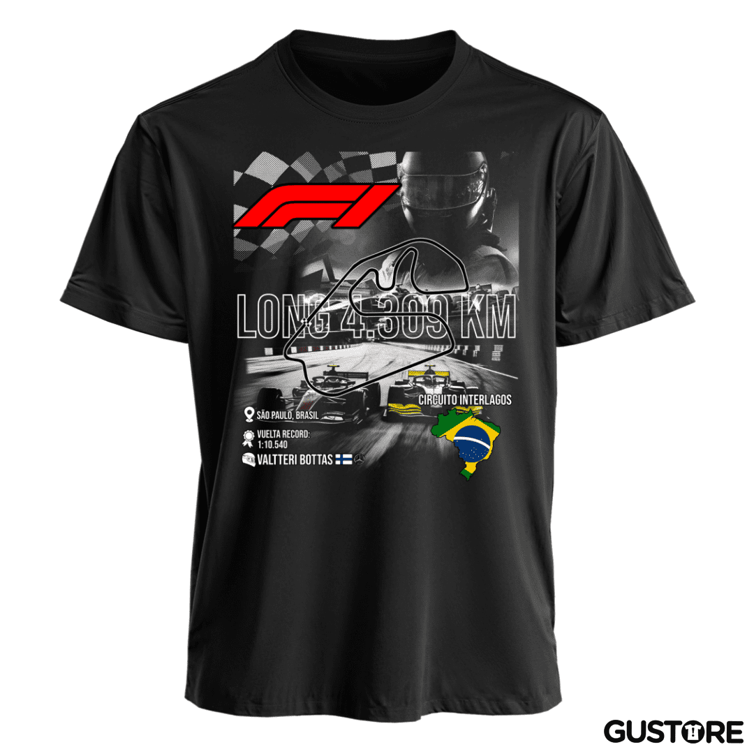 Polera F1 Circuito de Interlagos