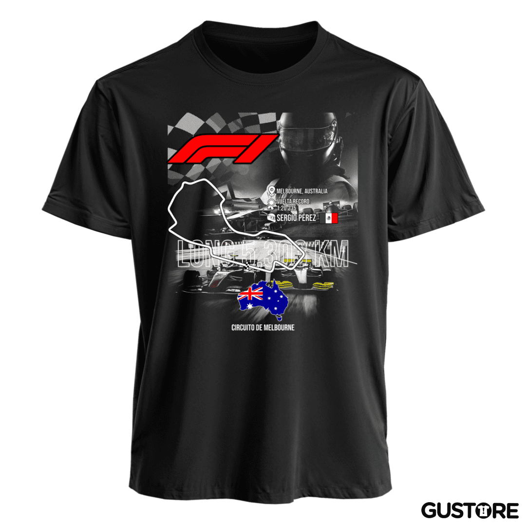 Polera F1 Circuito de Melbourne 