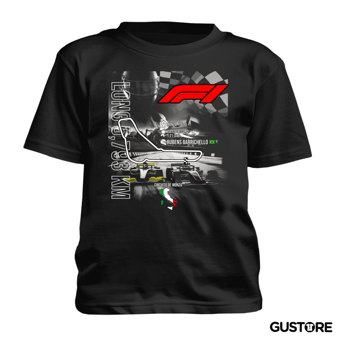 Polera de niño F1 Circuito de Monza 