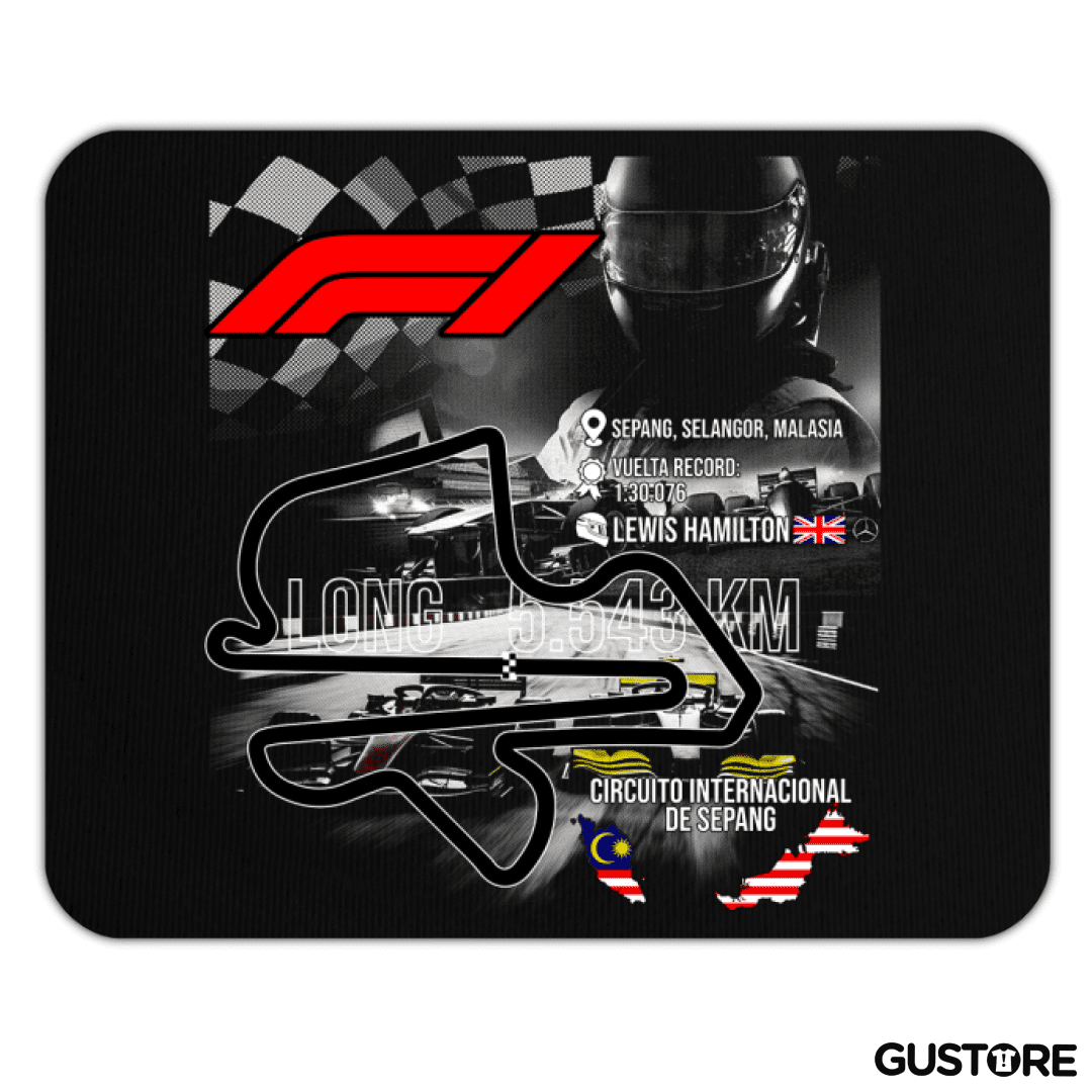 Mousepad F1 Circuito de Sepang