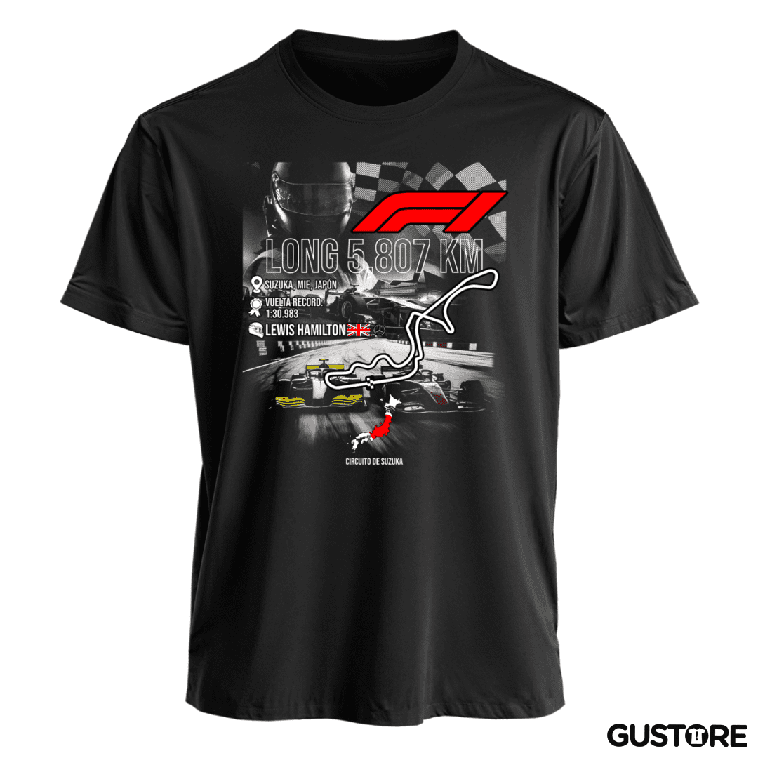 Polera F1 Circuito de Suzuka