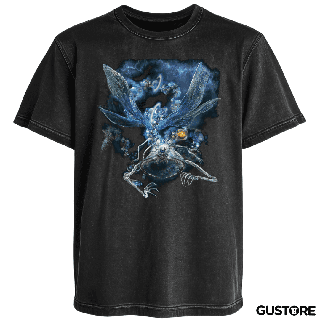 Polera desgastada Astel Naturalborn of the Void
