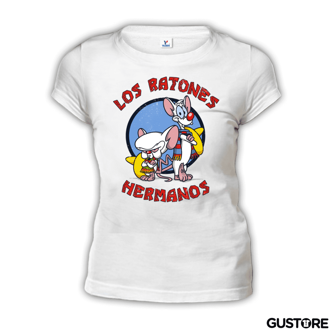 Polera de Mujer Ratones Hermanos