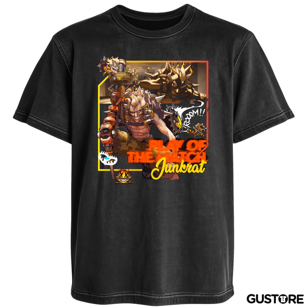Polera desgastada Play of the match Junkrat