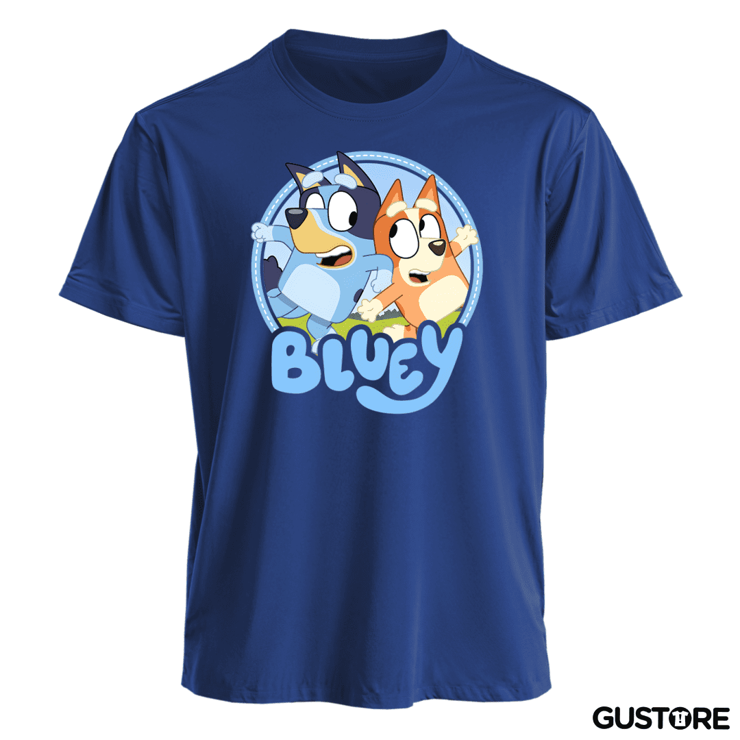 Polera Bluey y bingo