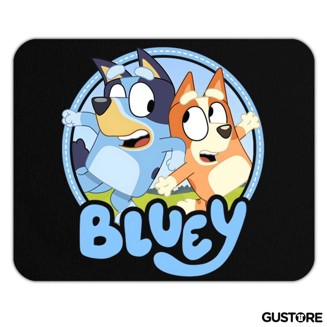 Mousepad Bluey y bingo