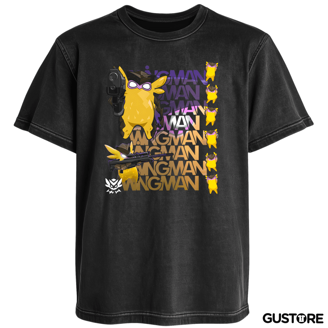 Polera desgastada Wingman