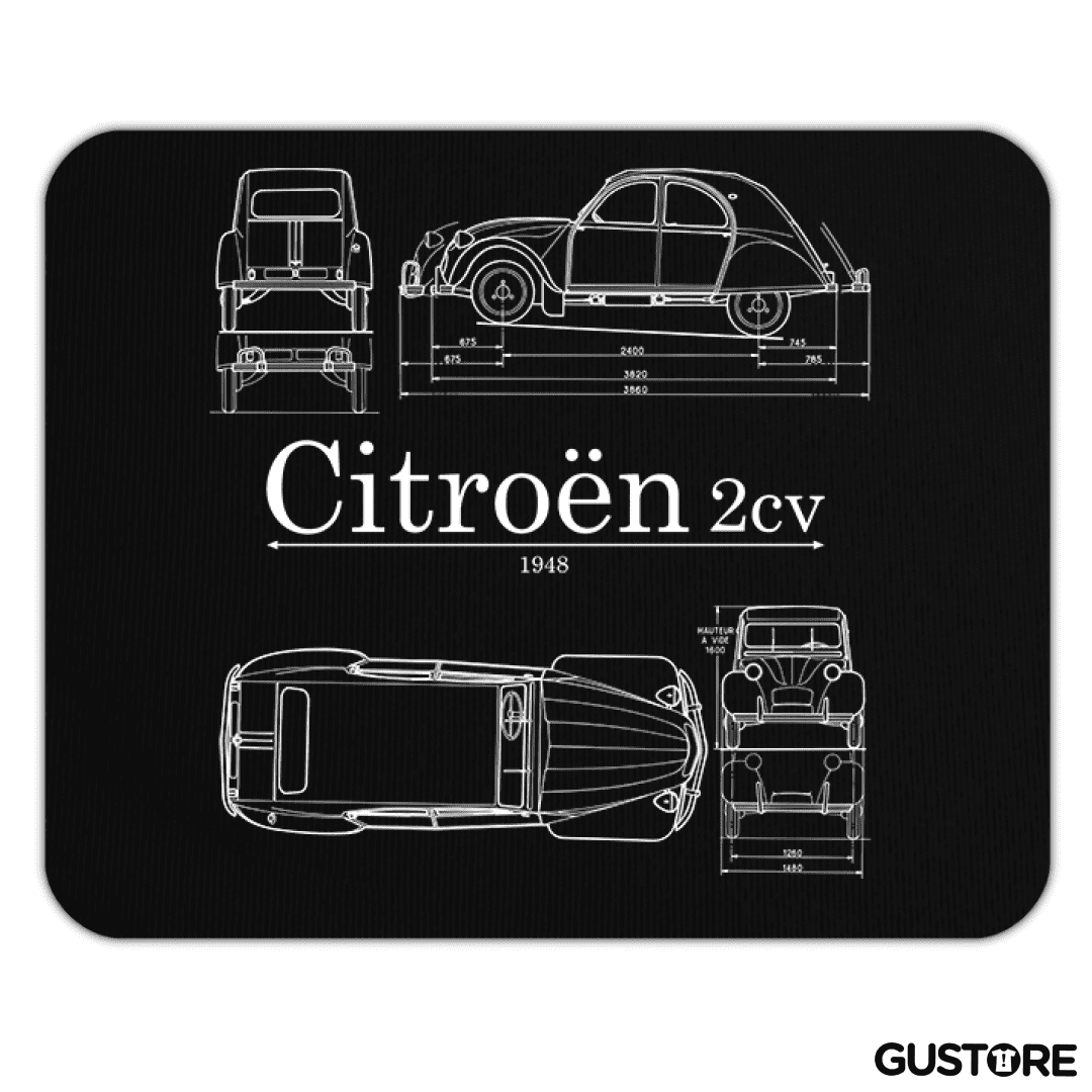 Mousepad Citroen 2cv 