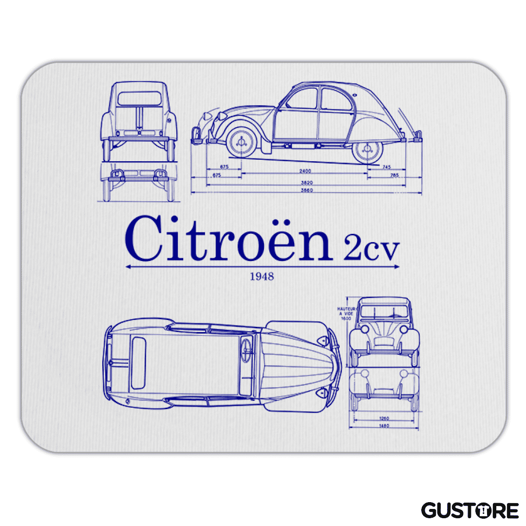 Mousepad Citroen 2cv v2