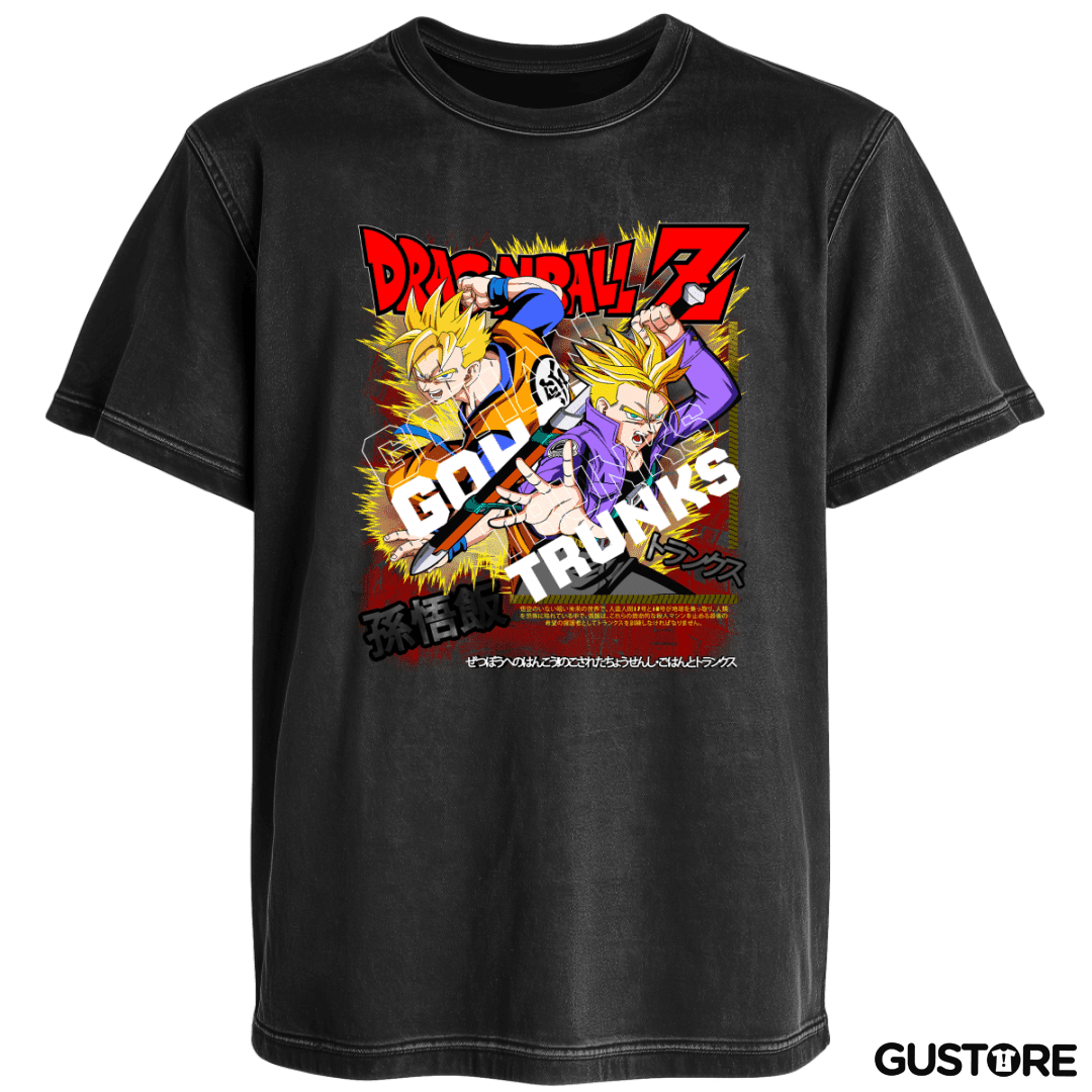 Polera desgastada Futuro Gohan and Trunks