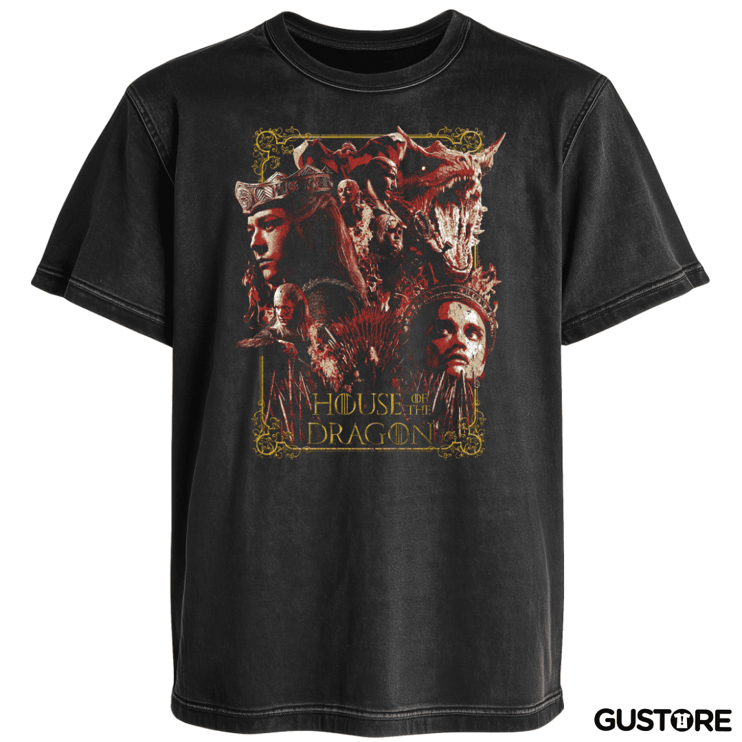 Polera desgastada Casa del Dragón
