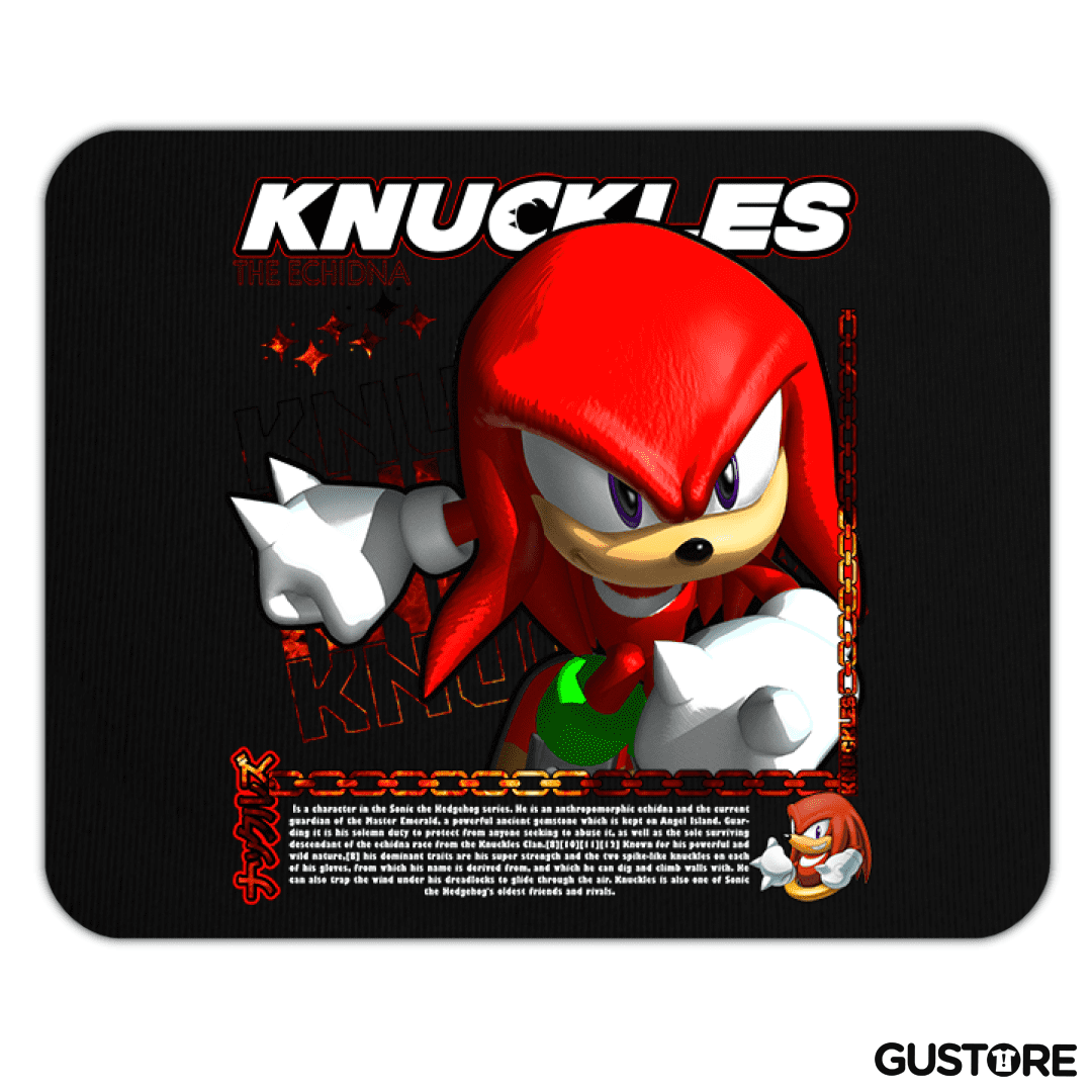 Mousepad Knuckles the Echidna