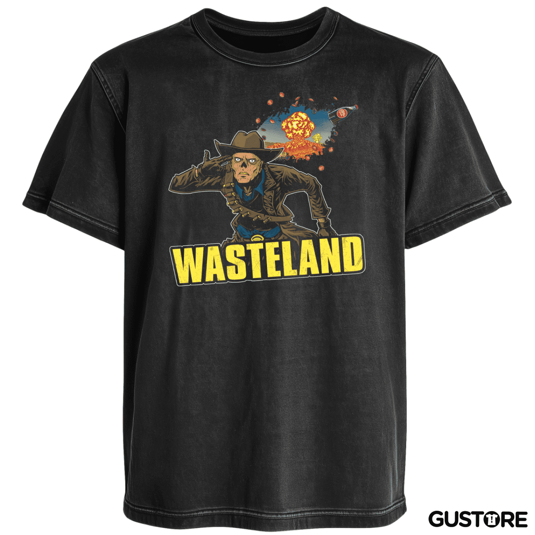 Polera desgastada Wasteland 