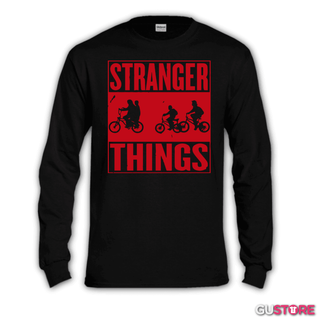 Polera manga larga Stranger things 1