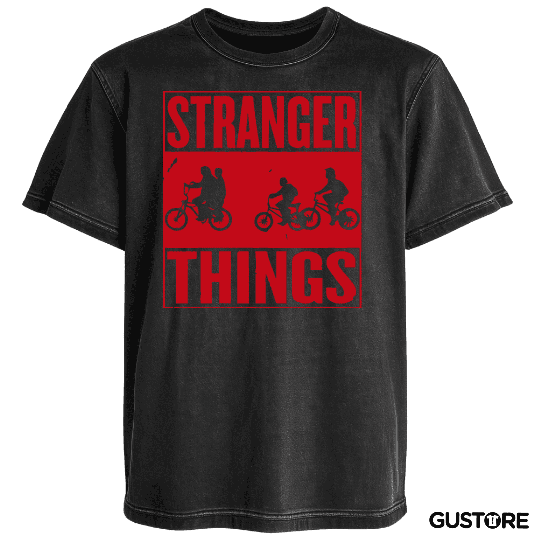 Polera desgastada Stranger things 1